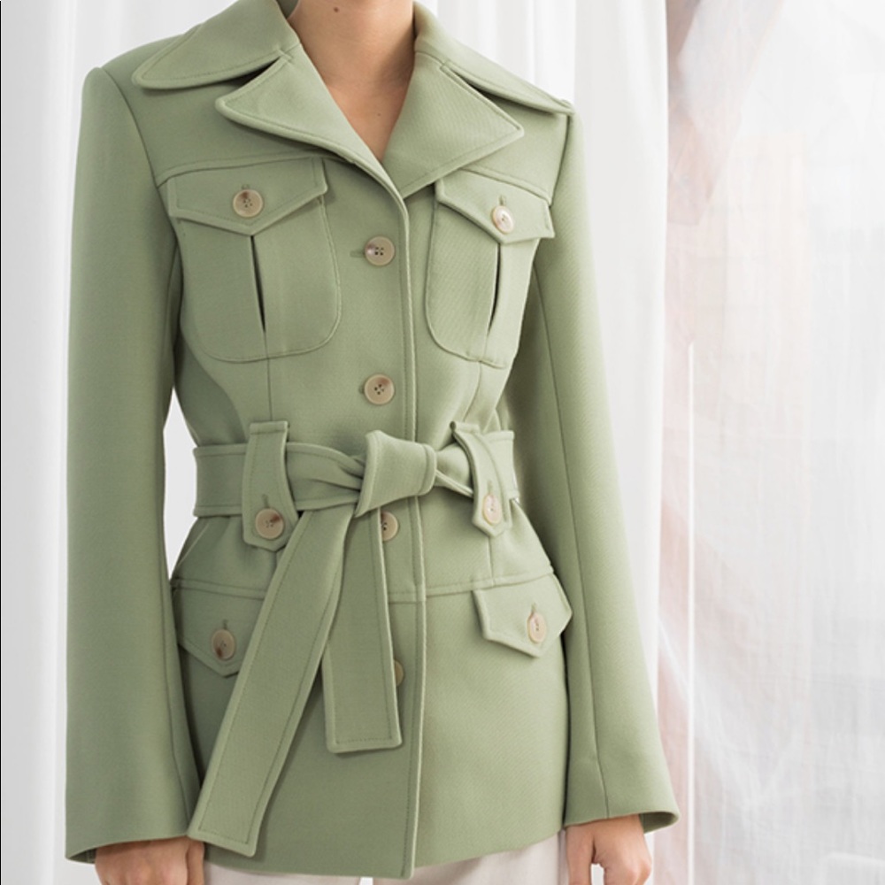 & other stories belted jacket